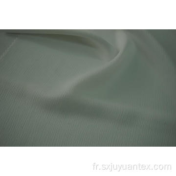 Tissu 100% polyester satiné froissé 75D